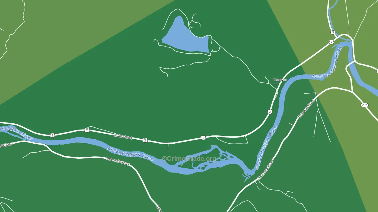 04237, ME Map of Vehicle Theft Rates