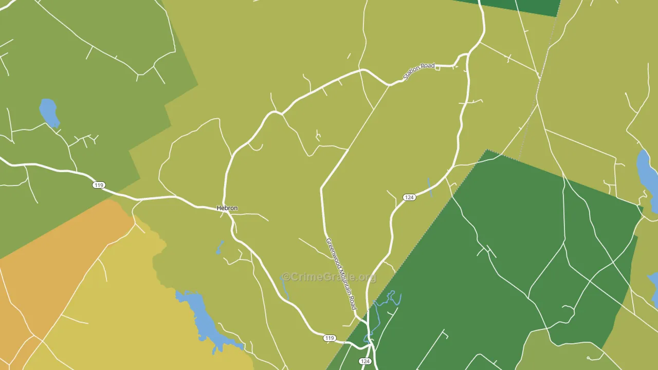 04238, ME Map of Vehicle Theft Rates