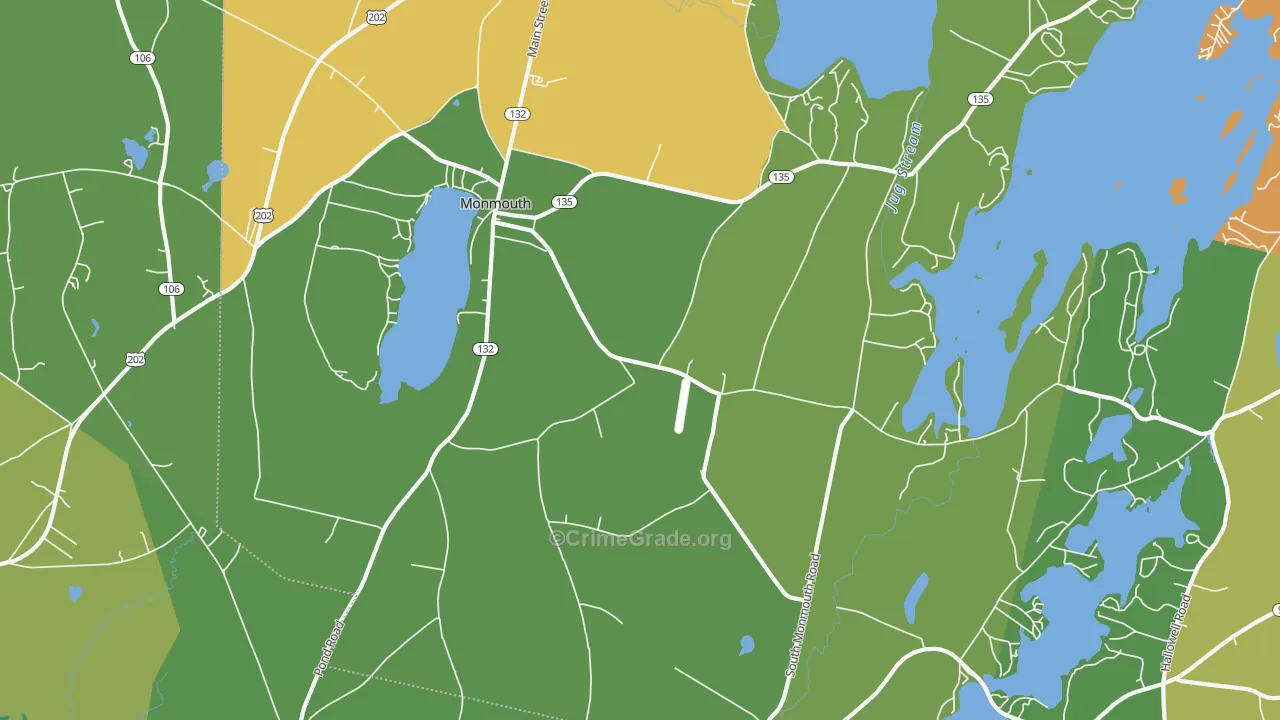 04259, ME Map of Vehicle Theft Rates
