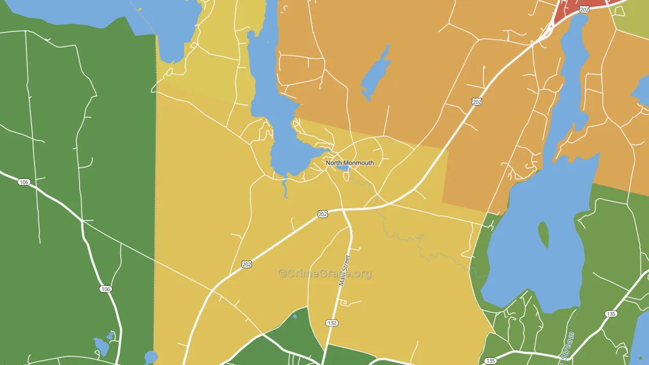 04265, ME Map of Vehicle Theft Rates