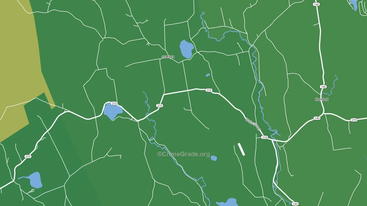 04292, ME Map of Vehicle Theft Rates