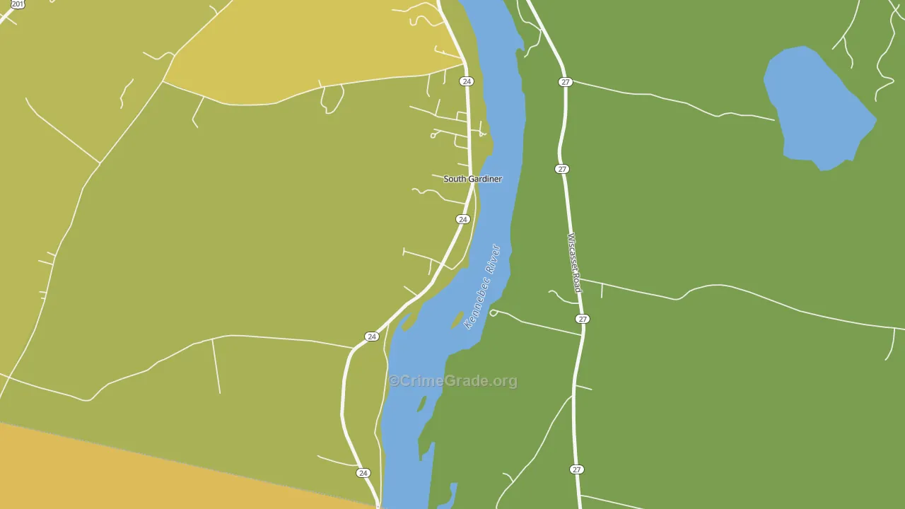 04359, ME Map of Vehicle Theft Rates
