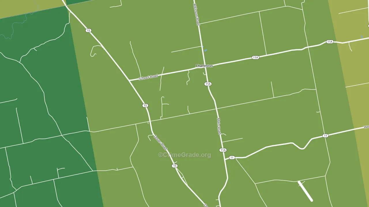 04422, ME Map of Vehicle Theft Rates