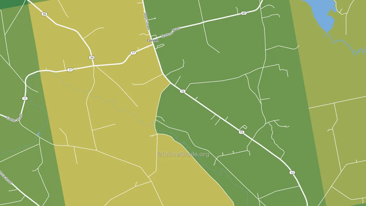 04427, ME Map of Vehicle Theft Rates