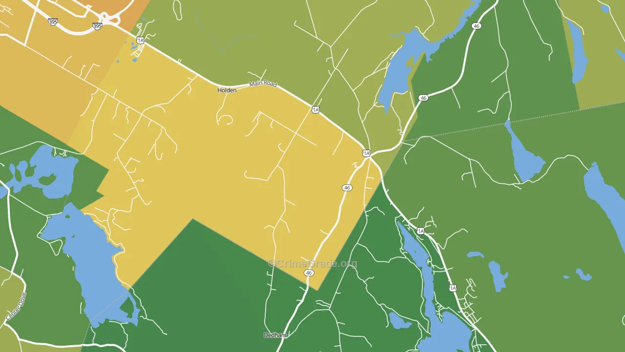 04429, ME Map of Vehicle Theft Rates