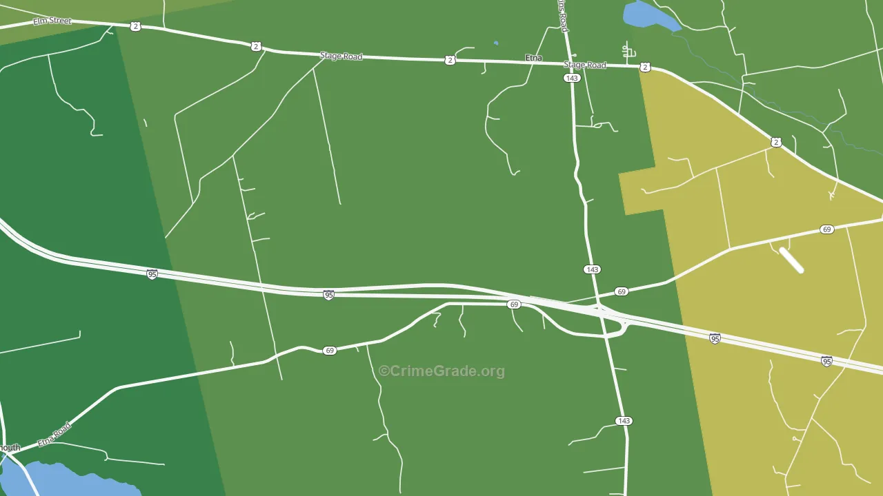 04434, ME Map of Vehicle Theft Rates