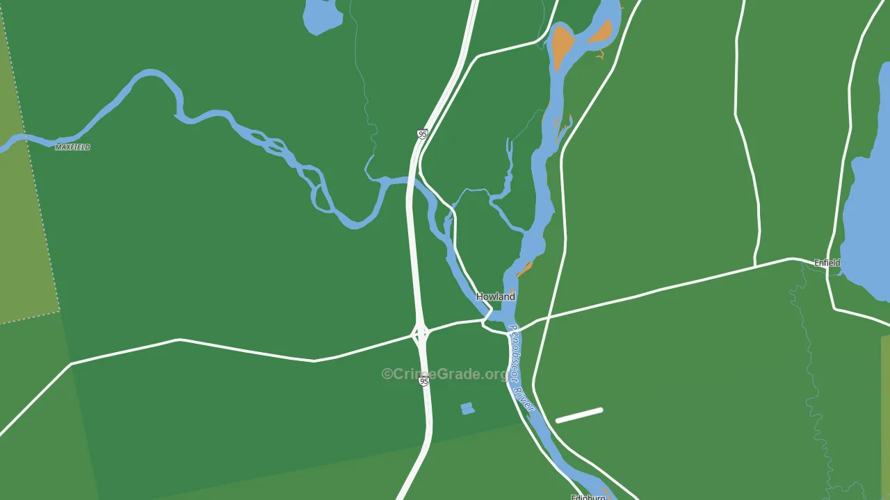04448, ME Map of Vehicle Theft Rates