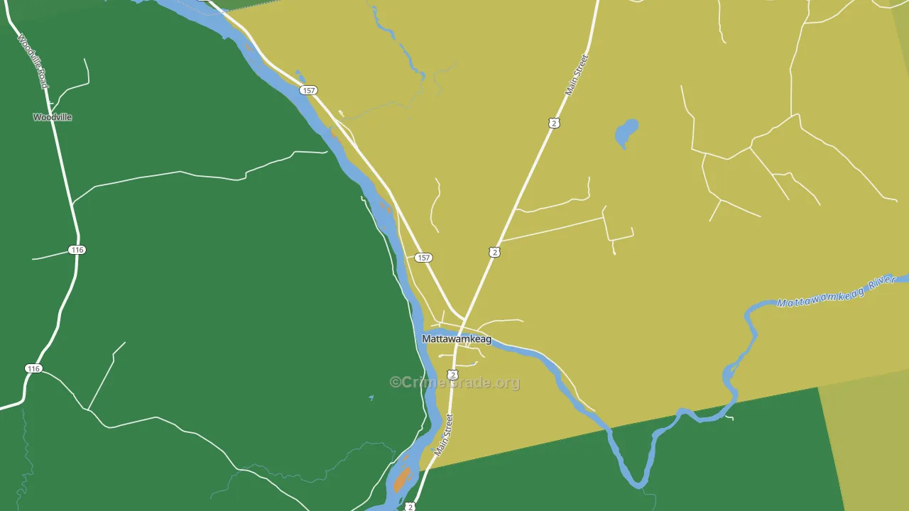 04459, ME Map of Vehicle Theft Rates