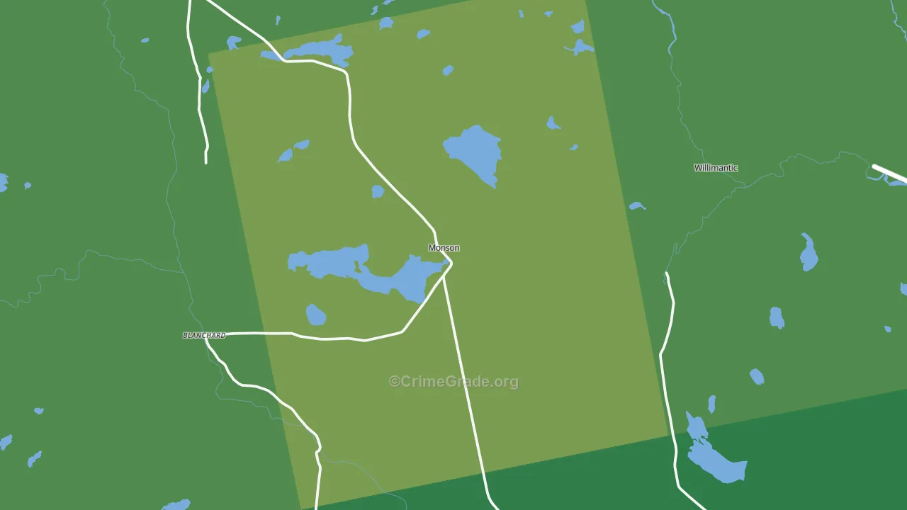 04464, ME Map of Vehicle Theft Rates