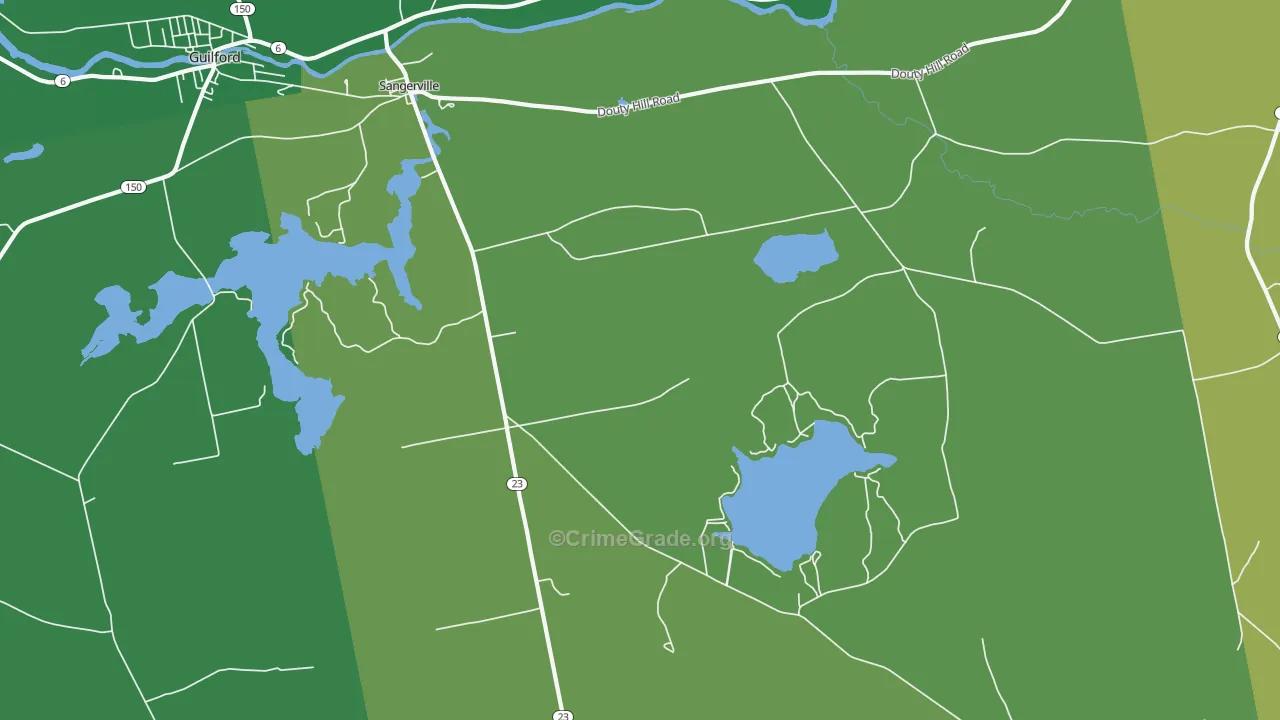 04479, ME Map of Vehicle Theft Rates