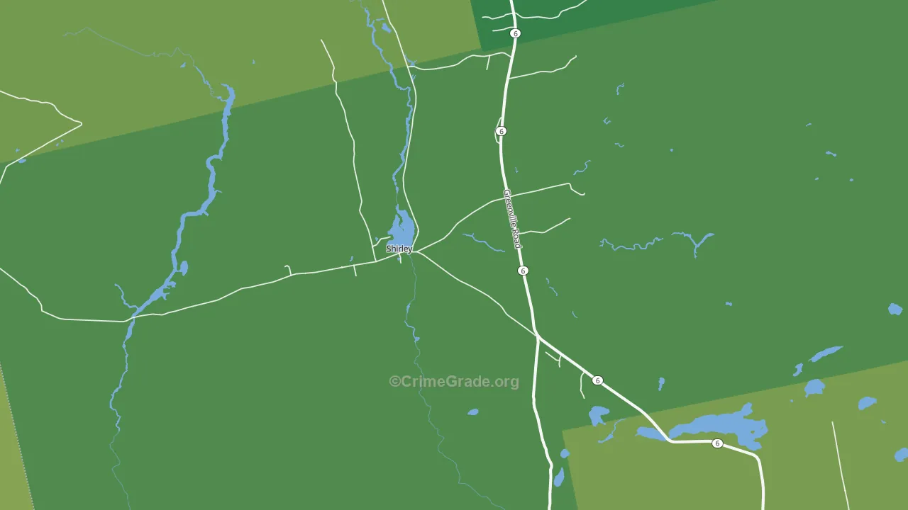 04485, ME Map of Vehicle Theft Rates