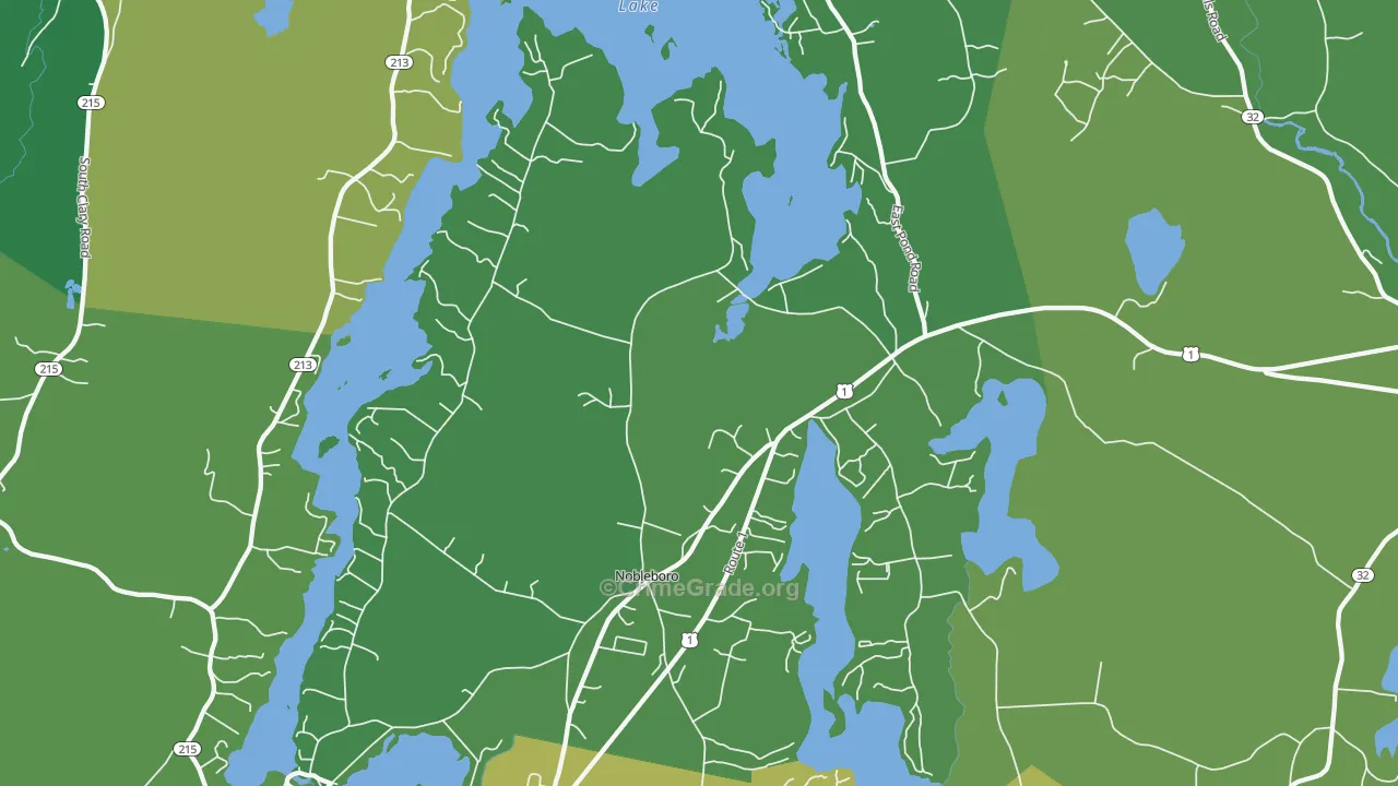 04555, ME Map of Vehicle Theft Rates