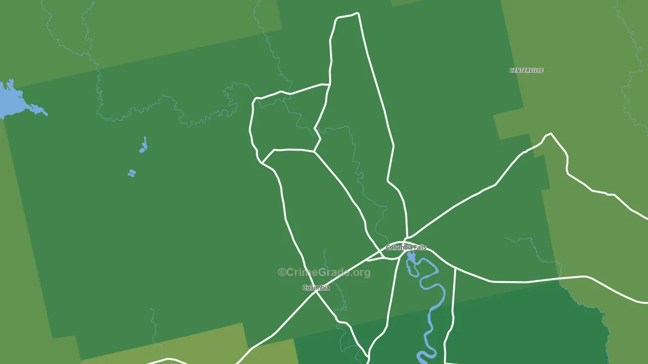 04623, ME Map of Vehicle Theft Rates