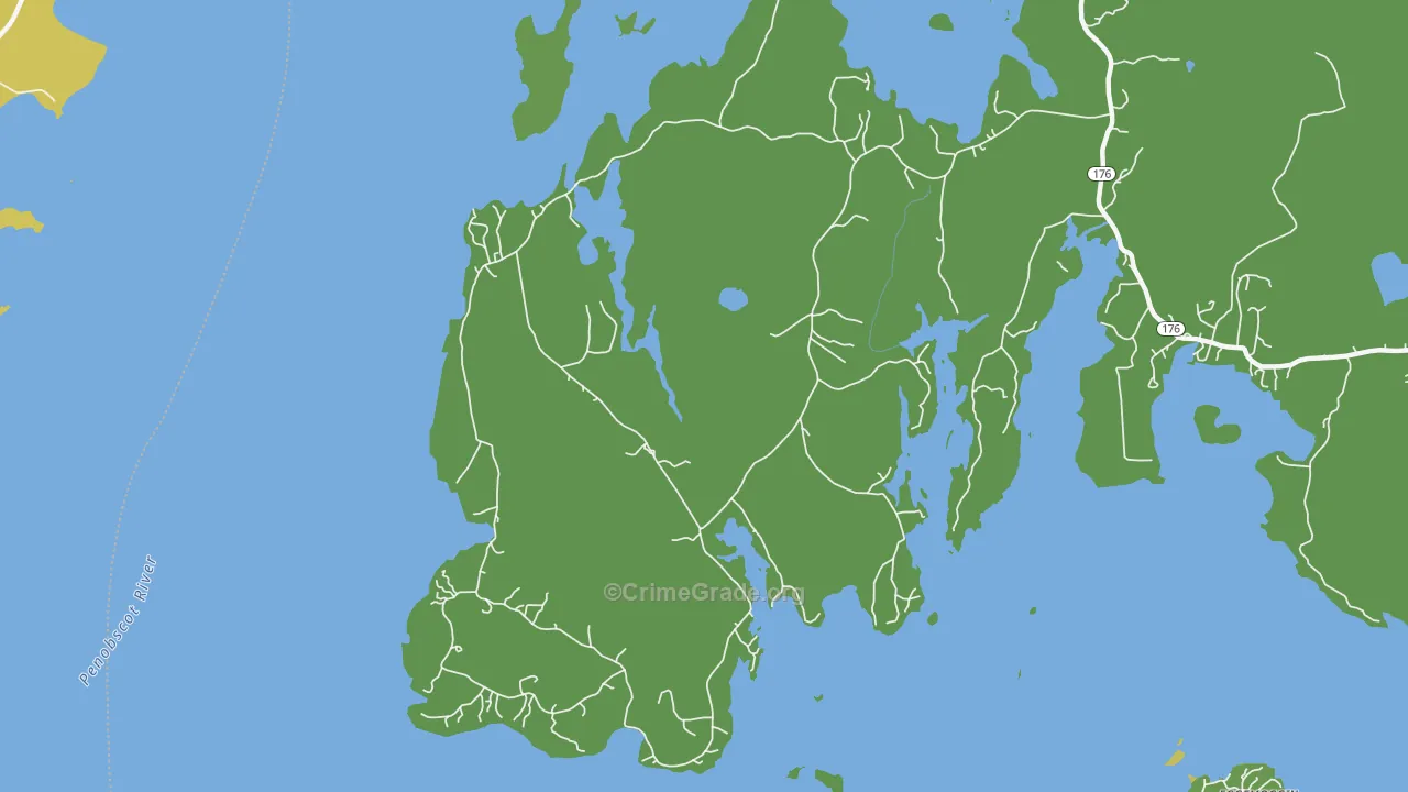 04642, ME Map of Vehicle Theft Rates