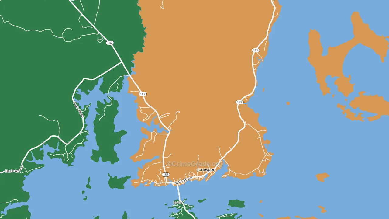 04649, ME Map of Vehicle Theft Rates