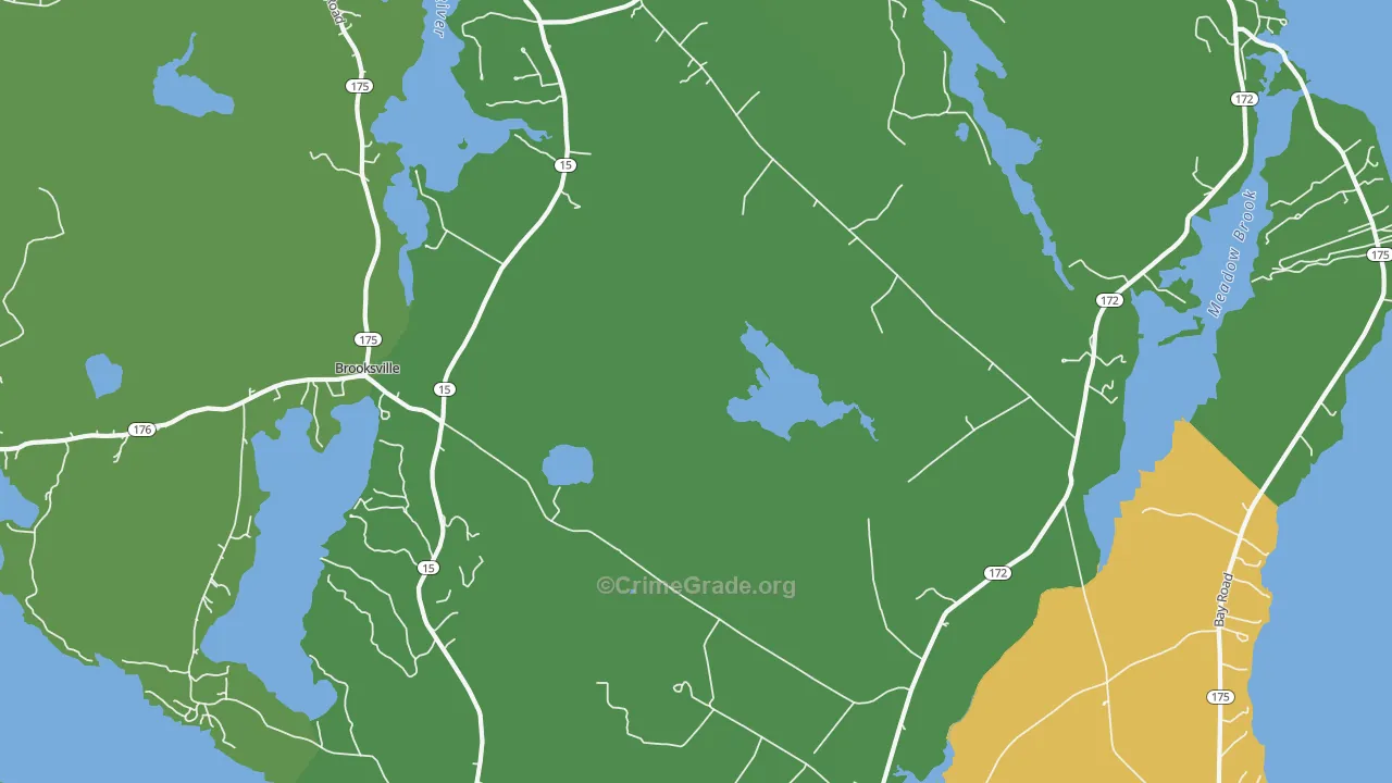 04676, ME Map of Vehicle Theft Rates