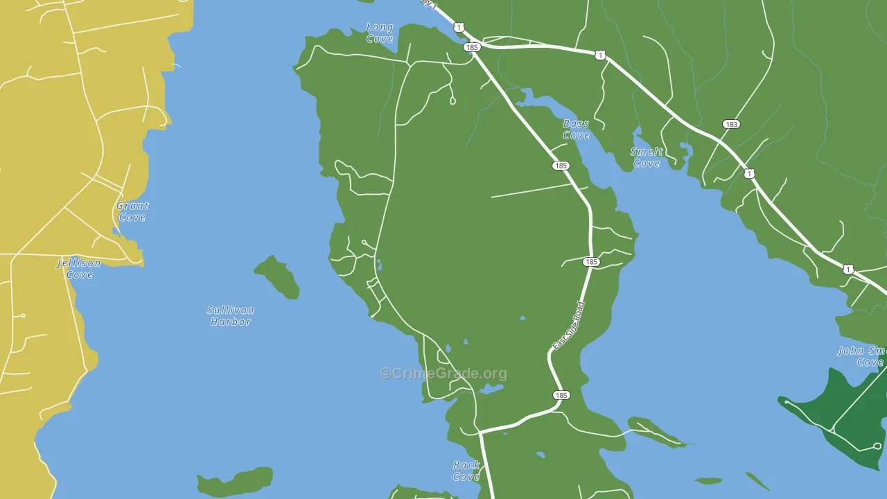 04677, ME Map of Vehicle Theft Rates
