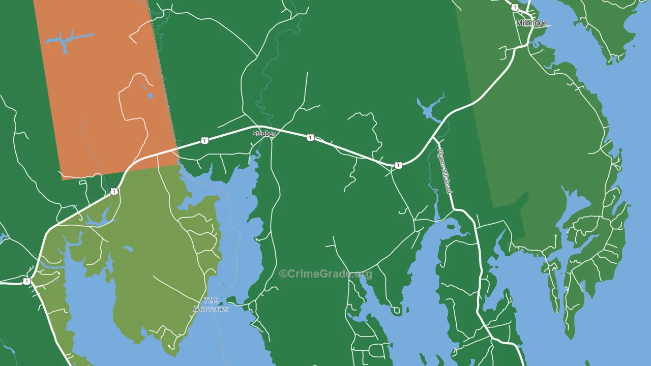 04680, ME Map of Vehicle Theft Rates