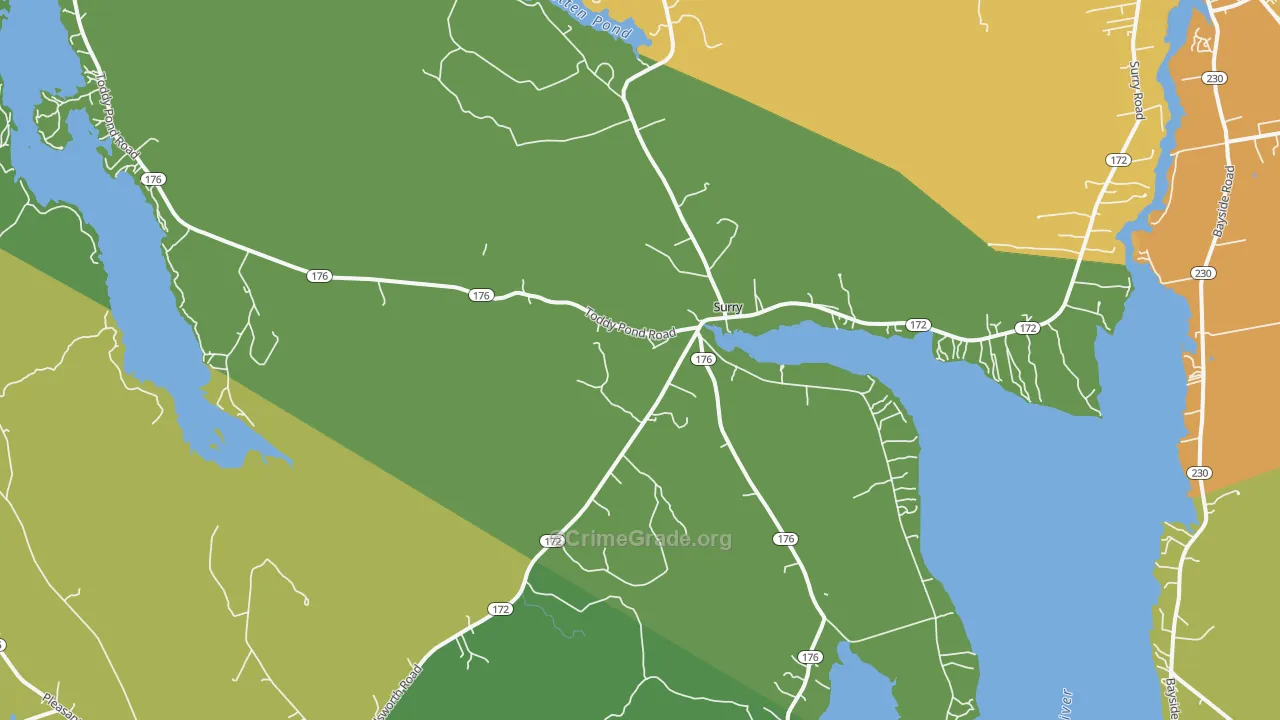 04684, ME Map of Vehicle Theft Rates