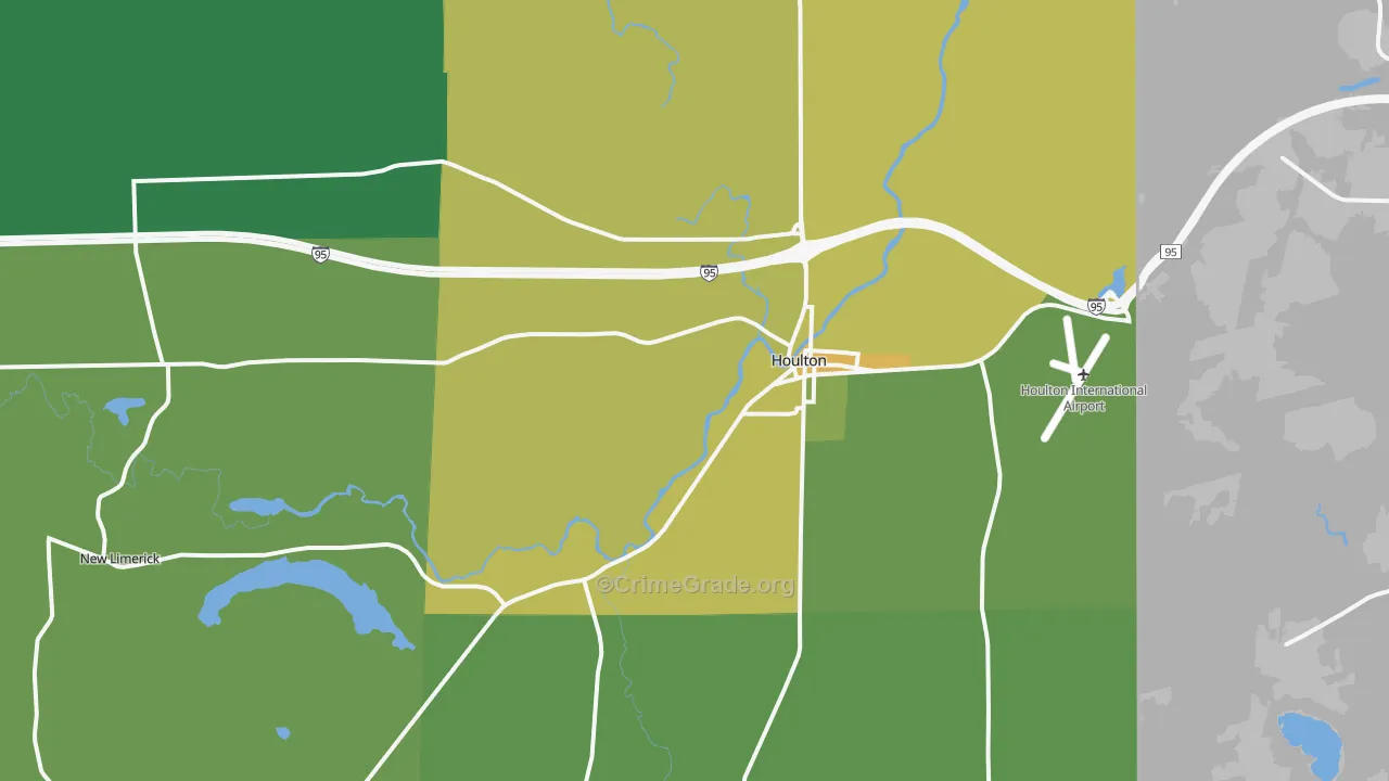 04730, ME Map of Vehicle Theft Rates