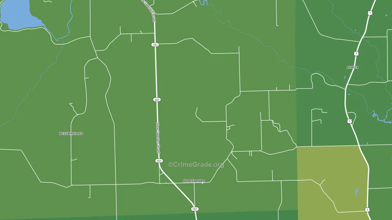 04762, ME Map of Vehicle Theft Rates