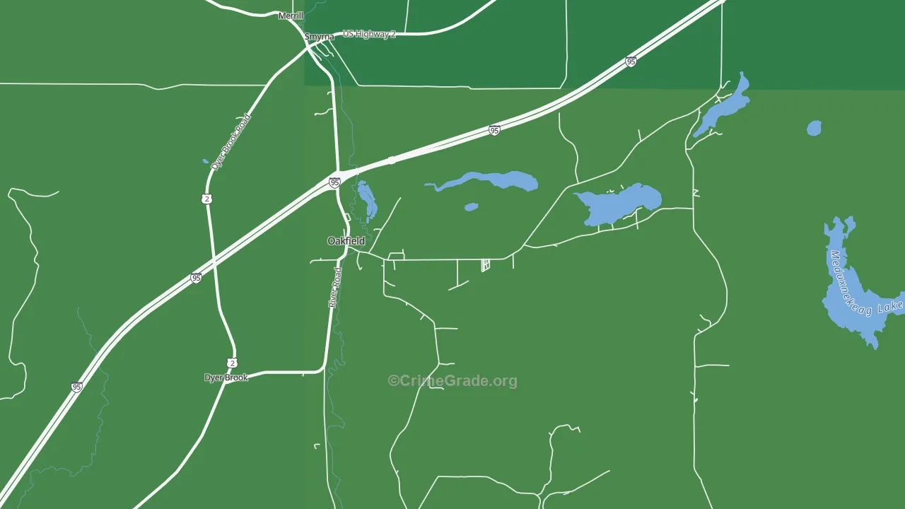 04763, ME Map of Vehicle Theft Rates