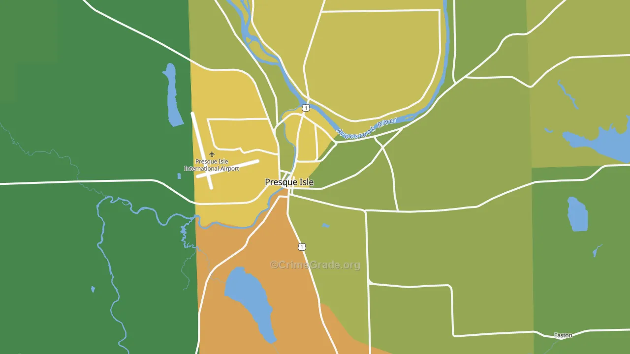 04769, ME Map of Vehicle Theft Rates