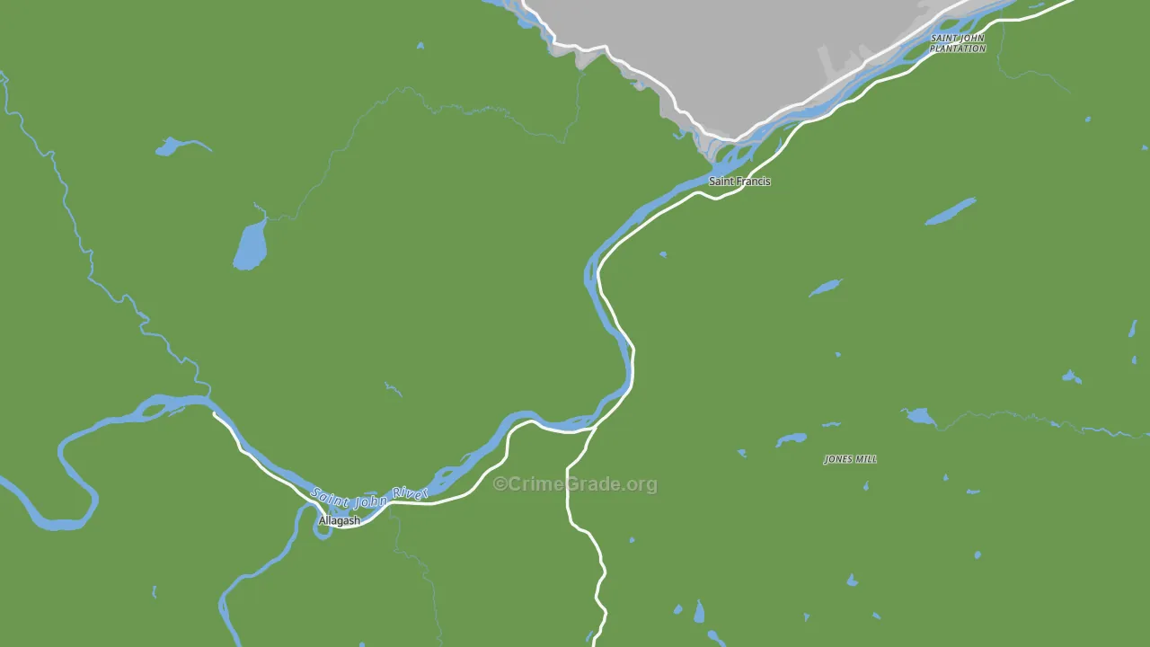 04774, ME Map of Vehicle Theft Rates