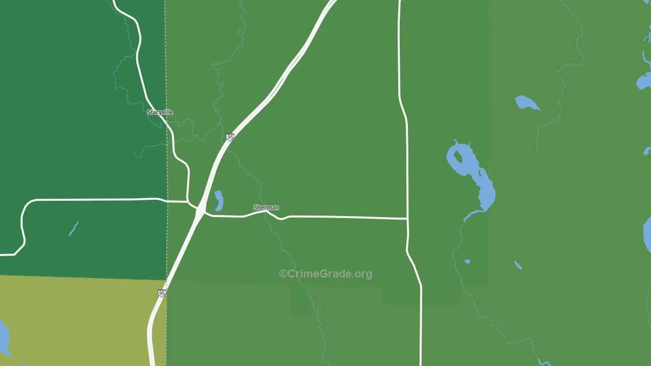 04776, ME Map of Vehicle Theft Rates