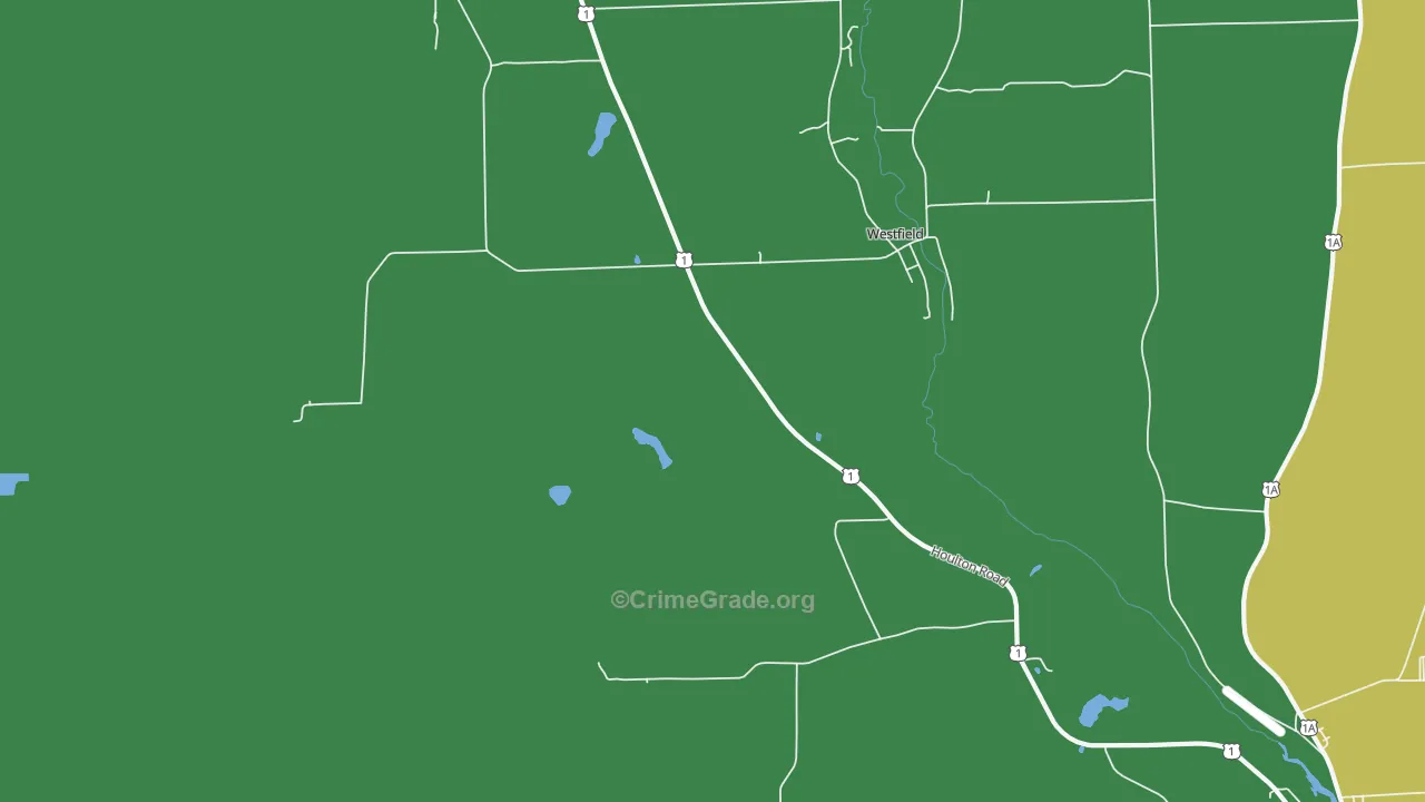 04787, ME Map of Vehicle Theft Rates