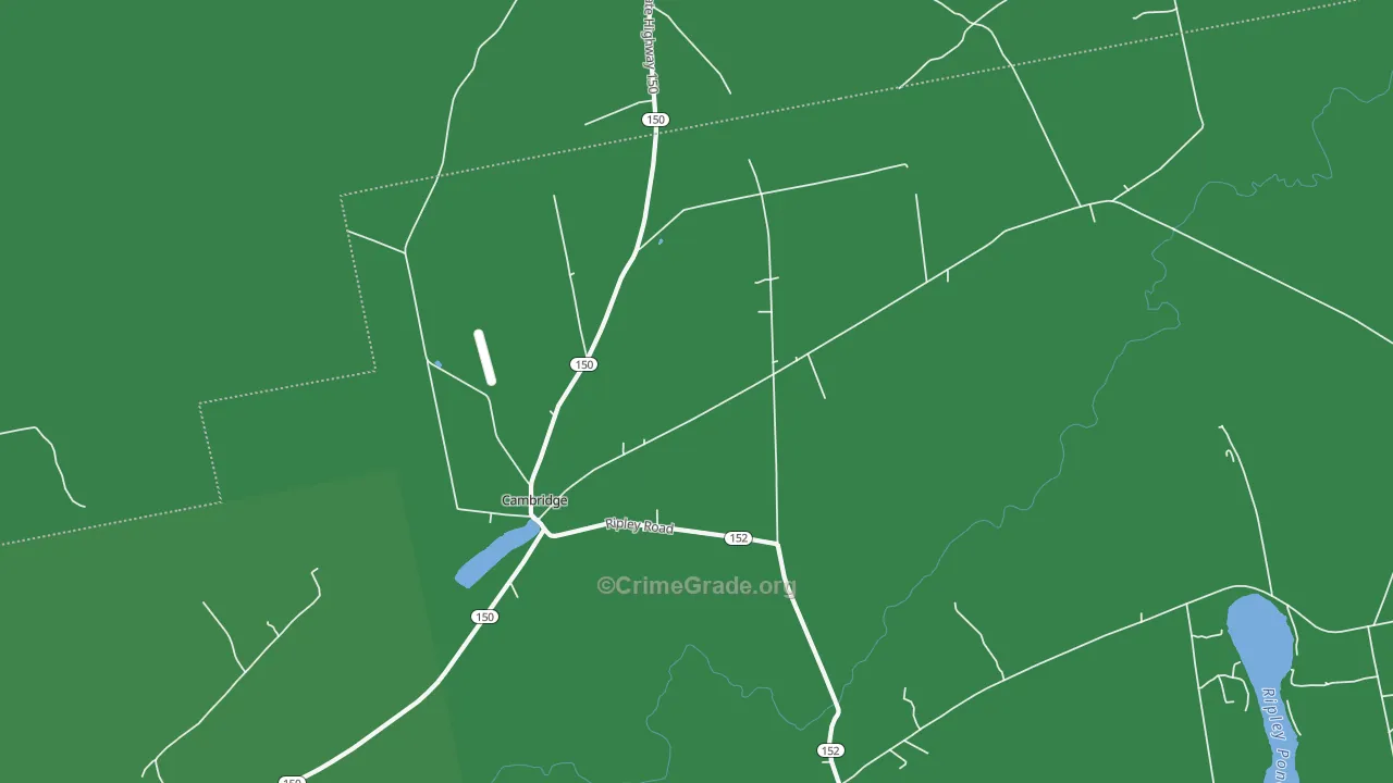 04923, ME Map of Vehicle Theft Rates