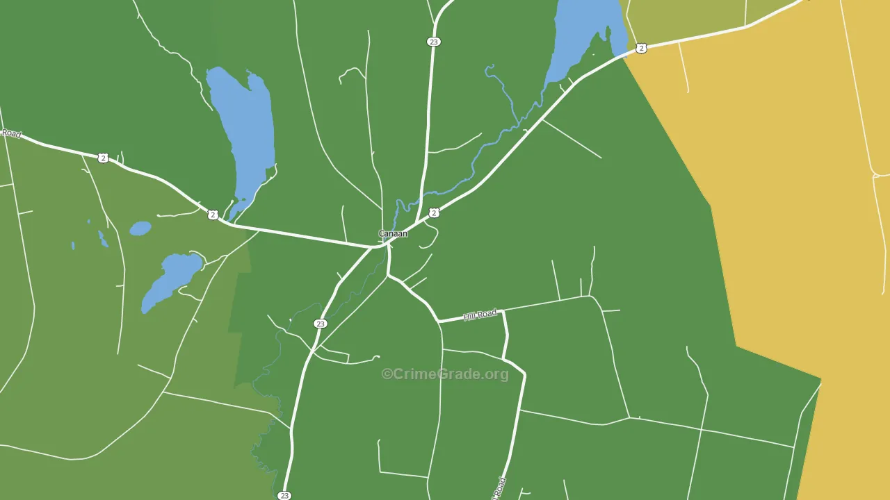 04924, ME Map of Vehicle Theft Rates