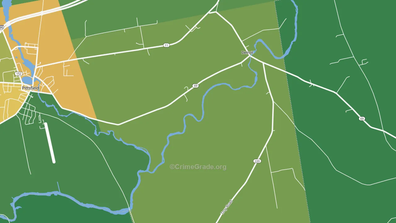 04929, ME Map of Vehicle Theft Rates