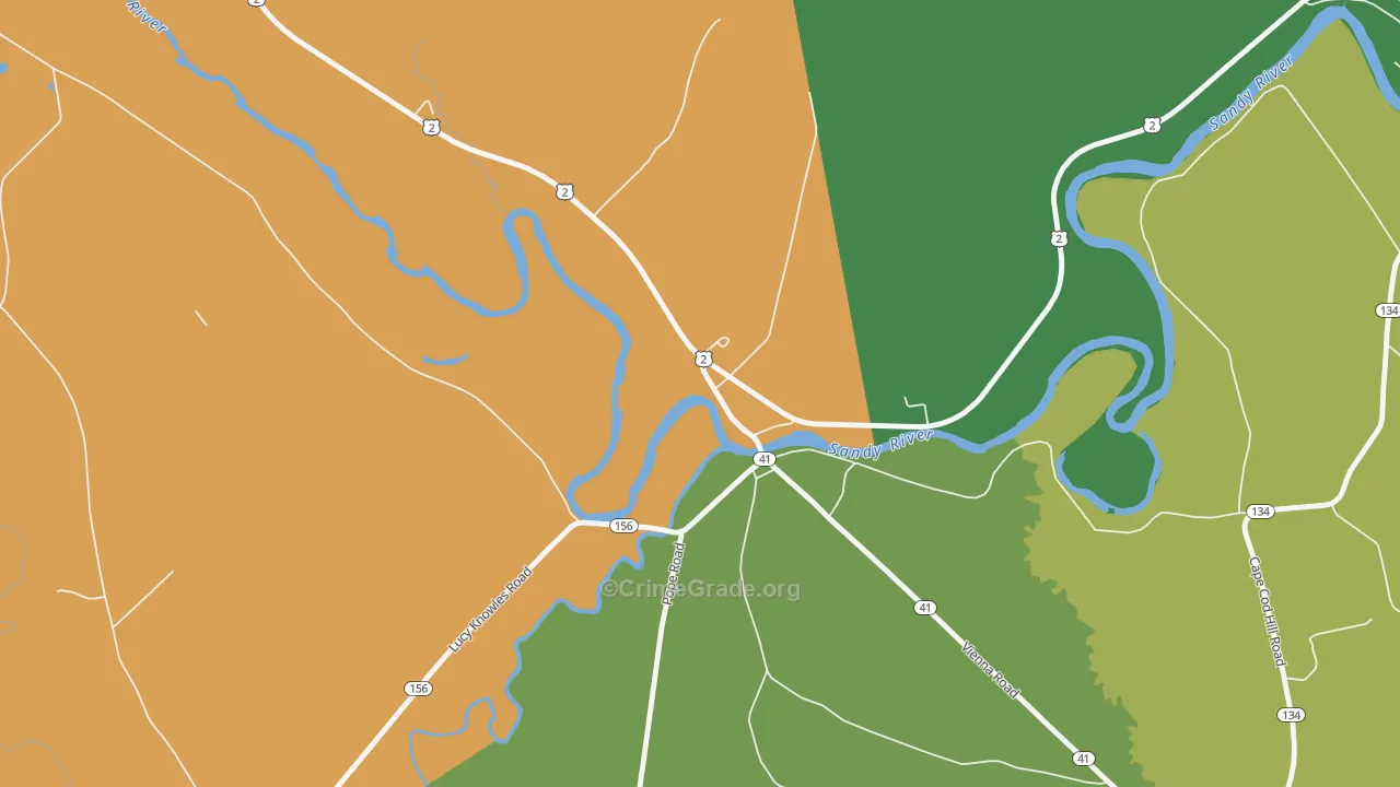04940, ME Map of Vehicle Theft Rates
