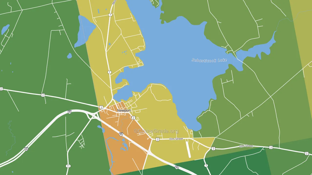 04953, ME Map of Vehicle Theft Rates