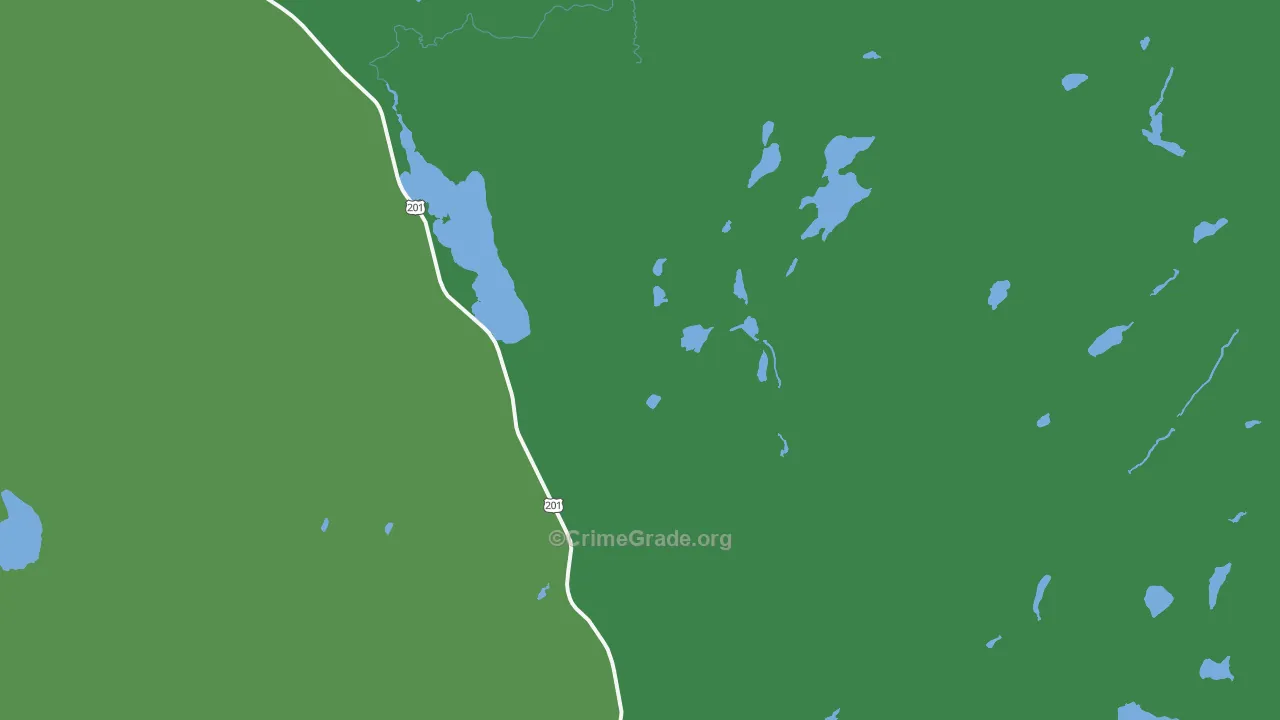 04954, ME Map of Vehicle Theft Rates