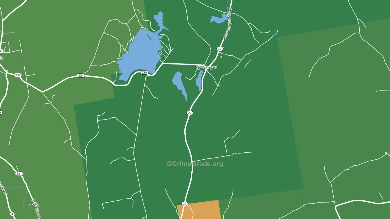 04956, ME Map of Vehicle Theft Rates