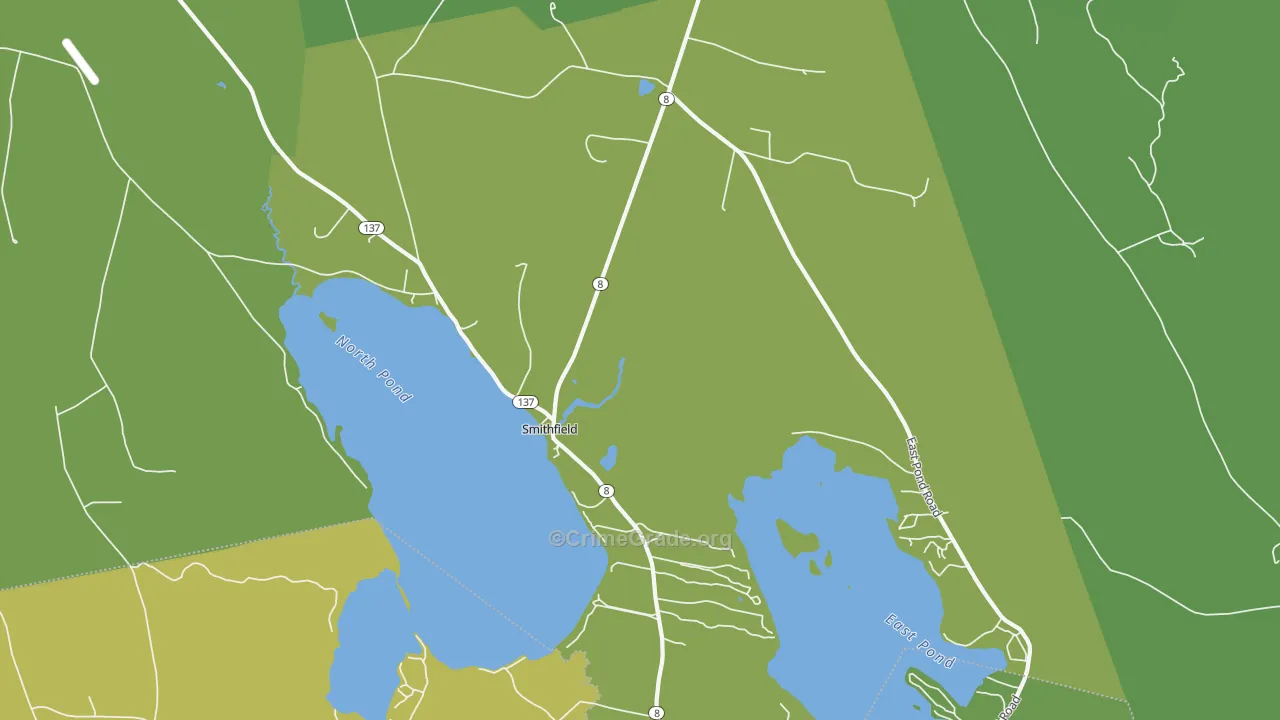 04978, ME Map of Vehicle Theft Rates