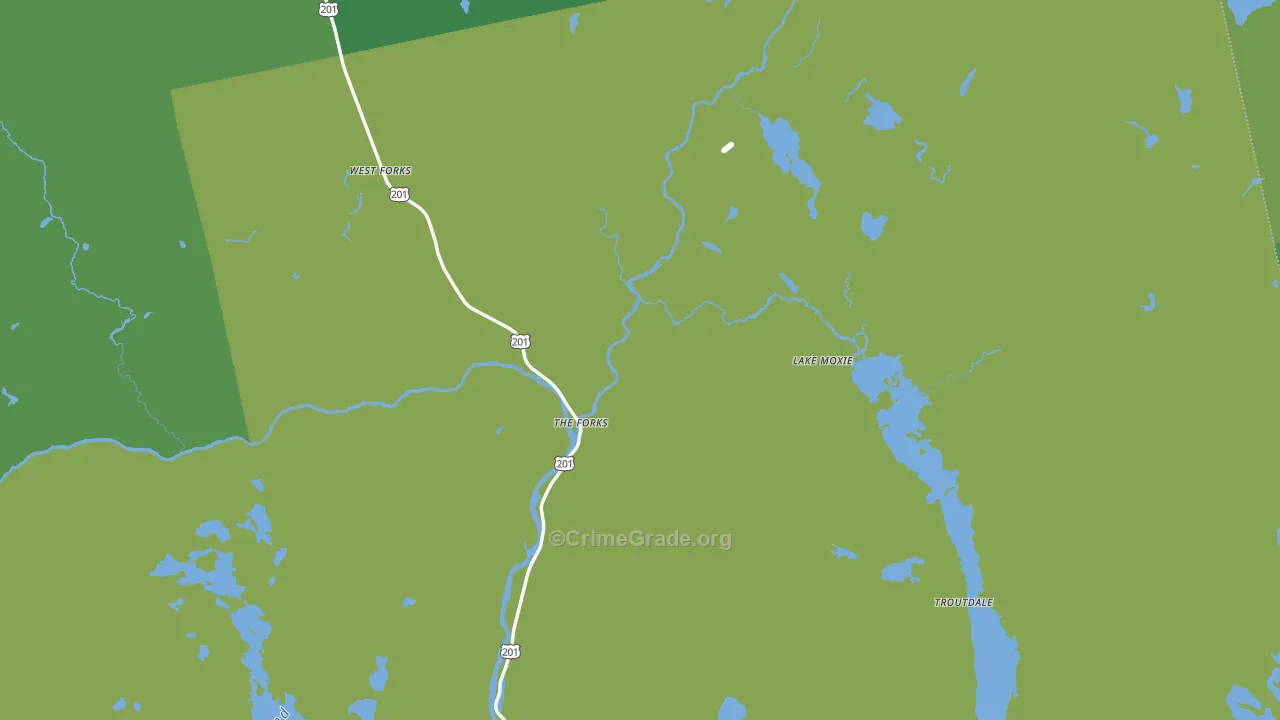 04985, ME Map of Vehicle Theft Rates