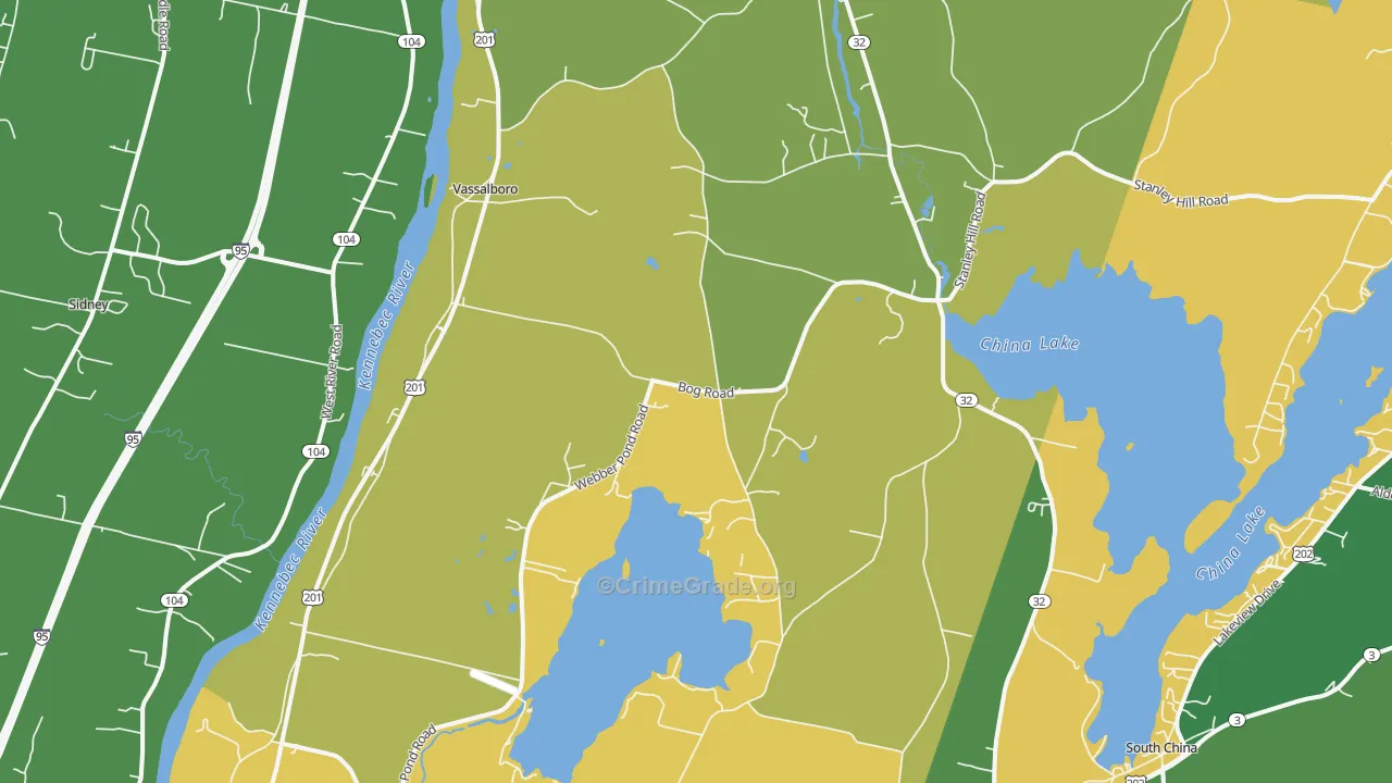 04989, ME Map of Vehicle Theft Rates