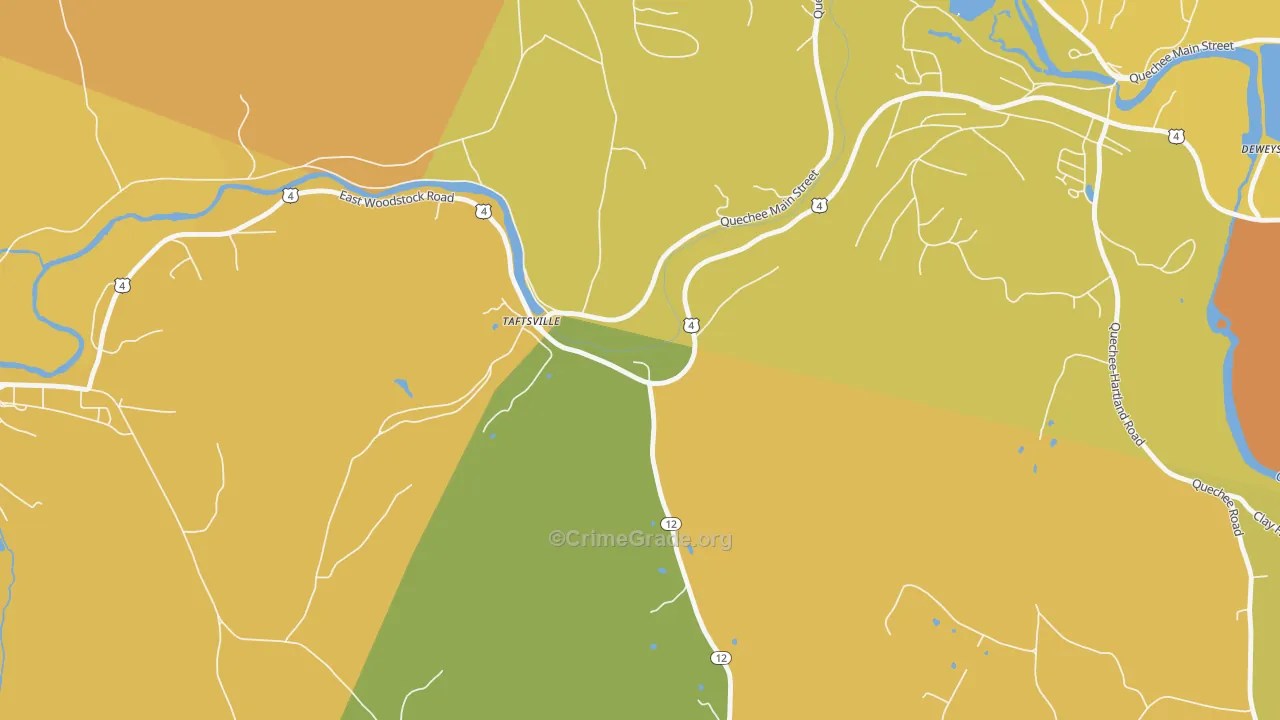 05073, VT Map of Vehicle Theft Rates