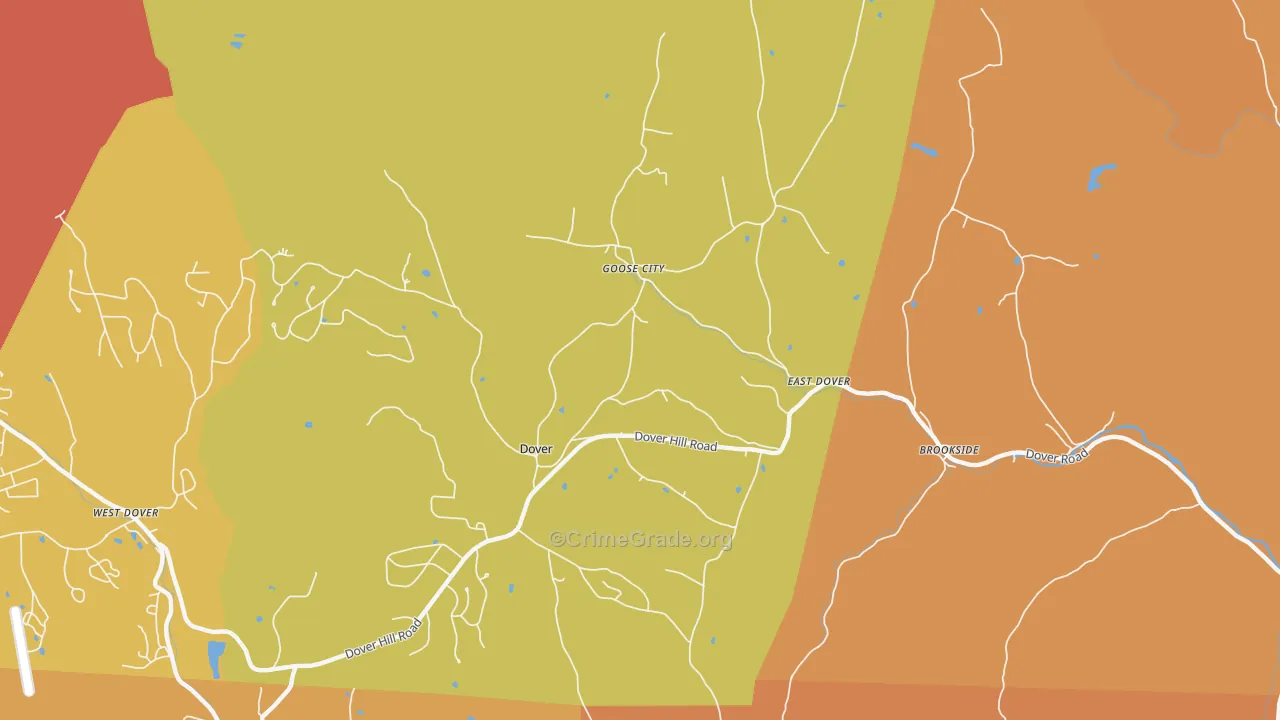 05341, VT Map of Vehicle Theft Rates