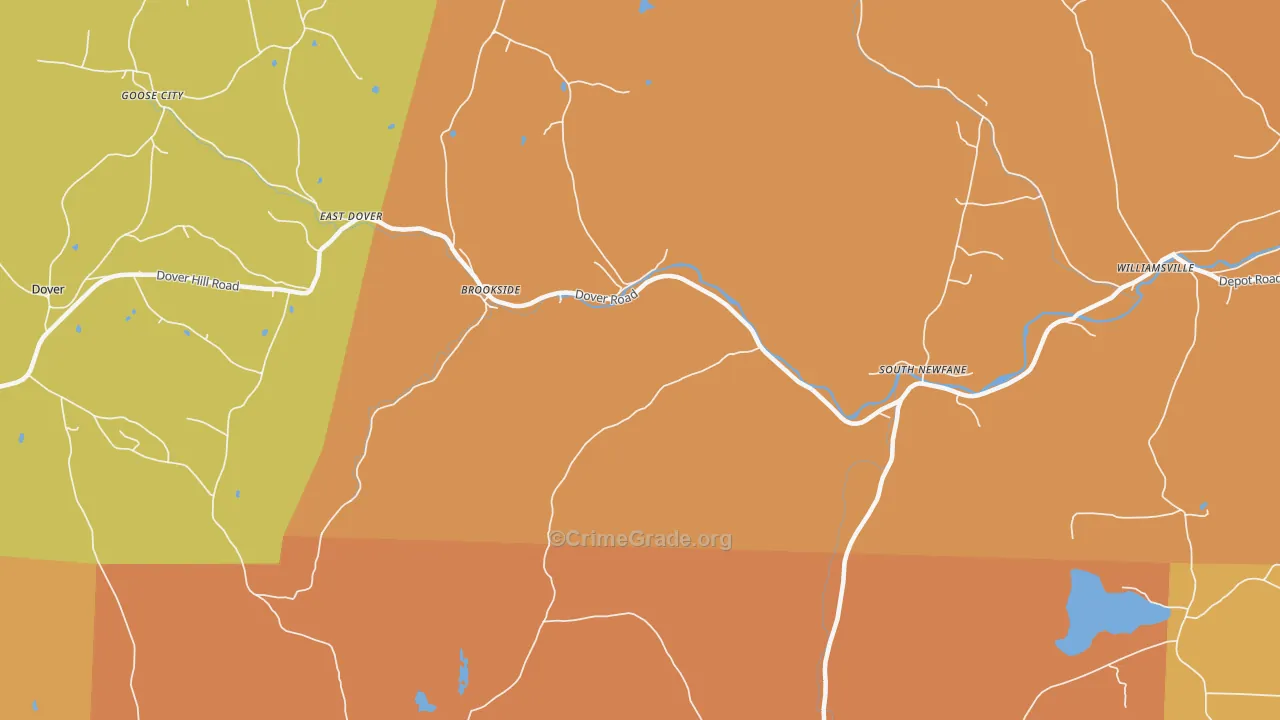 05351, VT Map of Vehicle Theft Rates