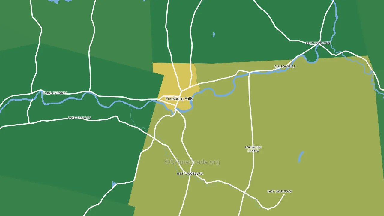 05450, VT Map of Vehicle Theft Rates