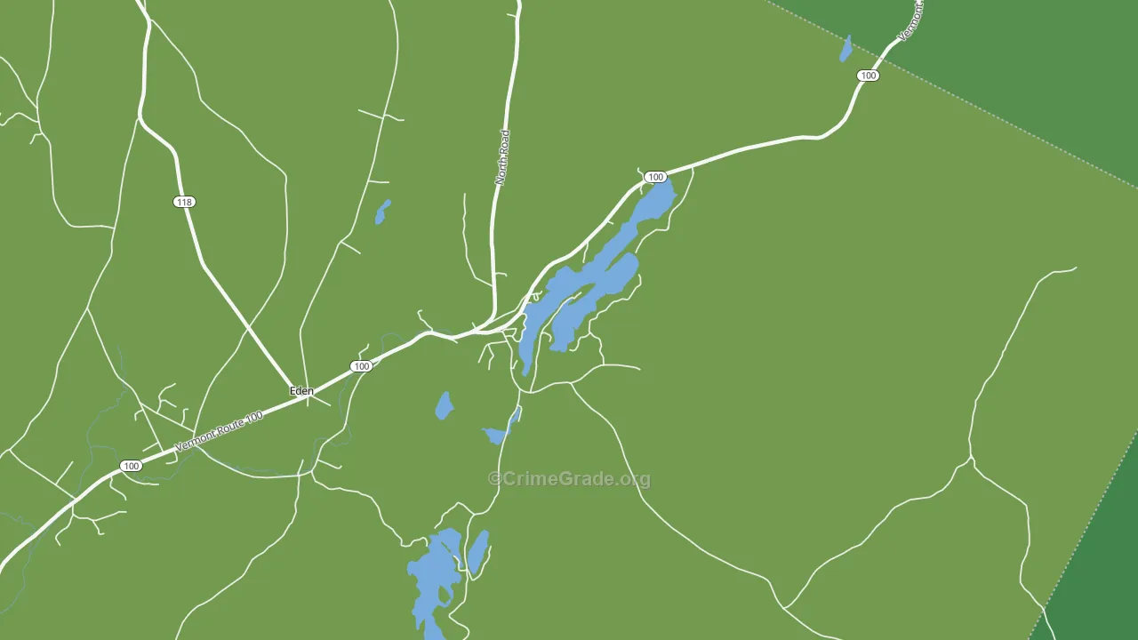05653, VT Map of Vehicle Theft Rates