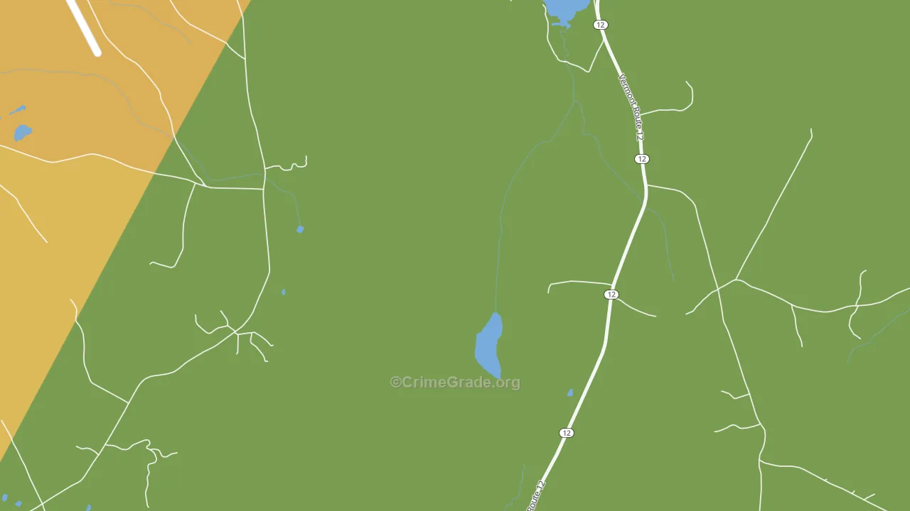 05657, VT Map of Vehicle Theft Rates