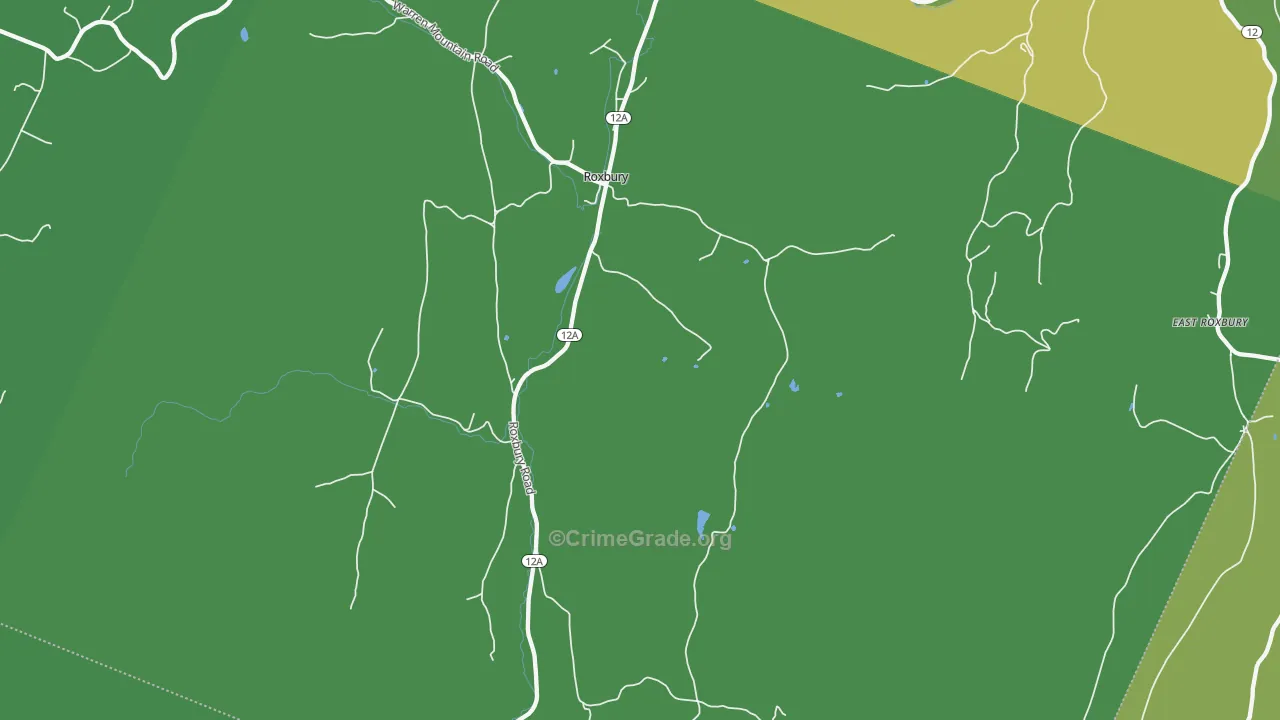 05669, VT Map of Vehicle Theft Rates