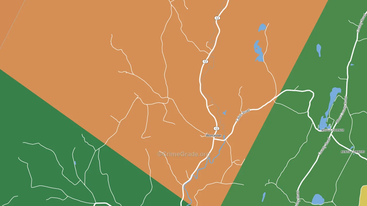 05682, VT Map of Vehicle Theft Rates