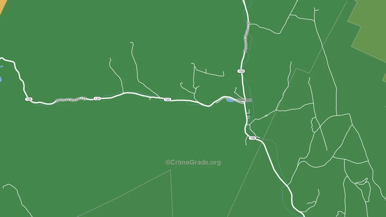05748, VT Map of Vehicle Theft Rates
