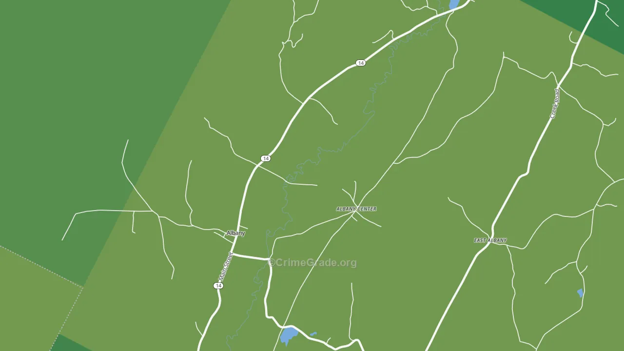 05820, VT Map of Vehicle Theft Rates